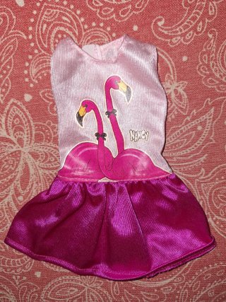 Ropa Nancy Vestido Flamencos Rosa