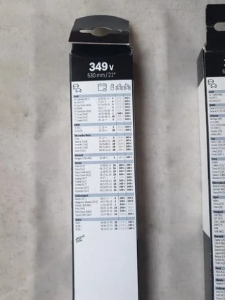 2 Limpiaparabrisas Bosch ClearView 530/650mm