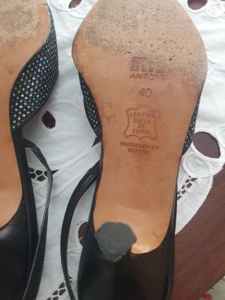 Lote 2 Pares Zapatos Mujer Talla 40