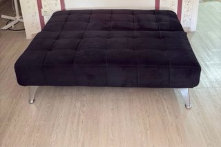 Sofá Cama Esquinero negro