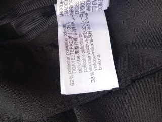 Pantalones Zara negros anchos