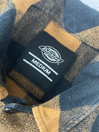 Camisa Dickies de cuadros talla M workwear