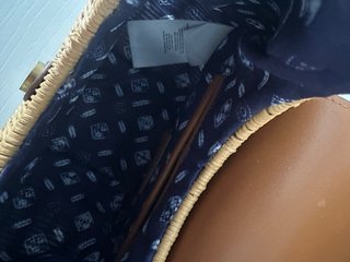 Bolso Pepe Jeans Mimbre y Piel
