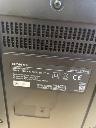 Sony BRAVIA Theatre Bar 5.1 Barra Sonido