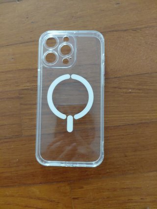 Cover iPhone 15 Pro Trasparente Magnetica