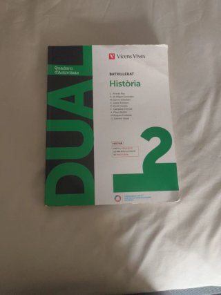 Història, 2 Batxillerat, Dual Quadern d'activitats