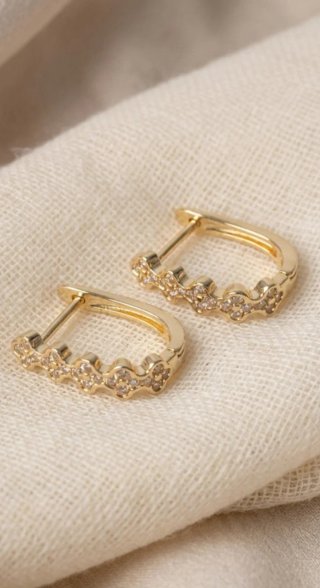 Pendientes  con circonitas