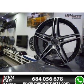 Llantas 18 Mercedes SL Negra MB47