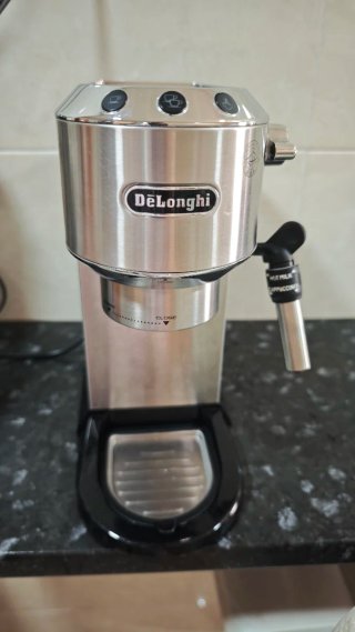 Cafetera De'Longhi Acero Inox