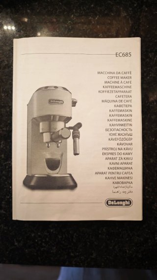 Cafetera De'Longhi Acero Inox