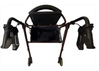 Andador con asiento y ruedas