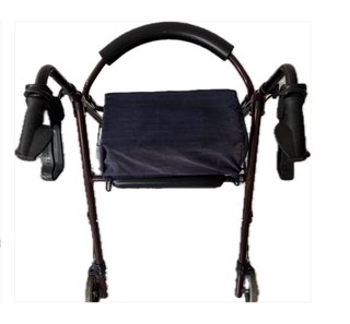 Andador con asiento y ruedas