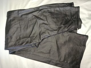 Pantalones anchos negros mujer
