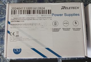 2 Alimentatori Reletech 65W + 2 Adattatori Display