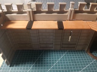 22 Uniones suelo muralla Playmobil Steck 3D
