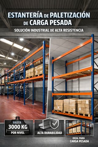 LIQUIDACION DE ESTANTERIAS INDUSTRIALES -20%
