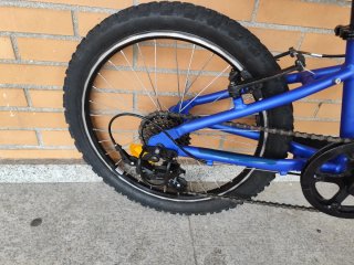 Bicicleta Infantil Decathlon 20 Azul