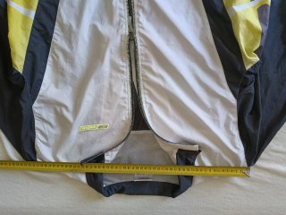 Giacca a vento Reebok vintage grigia e bianche