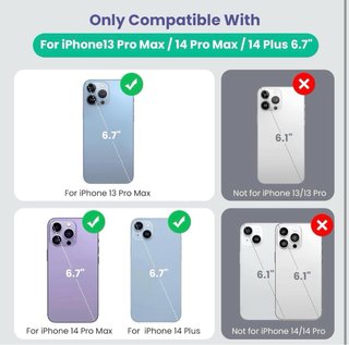 Custodia Powerbank per iPhone 13/14 Plus/Pro Max