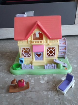 Casita juguete Hamtaro y amigos