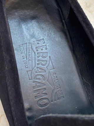 Mocassini Driver Salvatore Ferragamo Neri