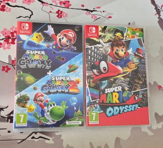 Pack Super Mario Galaxy 1+2 y Super Mario Odyssey