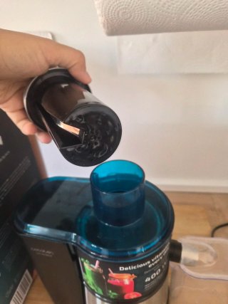 Licuadora Cecotec Juice&Fresh 400 Titan Black