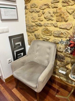 Sillón Chester Terciopelo Vintage Taupe