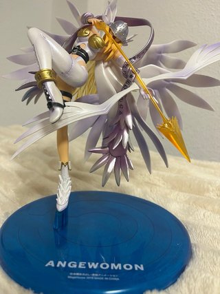 Angewomon Digimon Figura