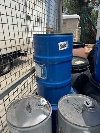 Bidones metálicos 30L con asa