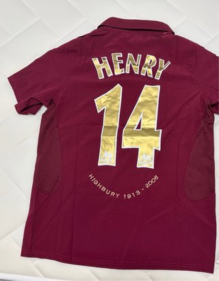 Camiseta Arsenal Retro 2006 Henry