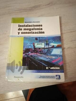 Instalaciones de megafonía y sonorización 2.ª e...
