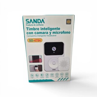 Timbre Inteligente SANDA SD-4784 con Cámara y Micr