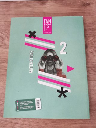Matemáticas 2 Bachillerato, Fanfest Edelvives