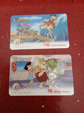 Schede telefoniche I Flintstones