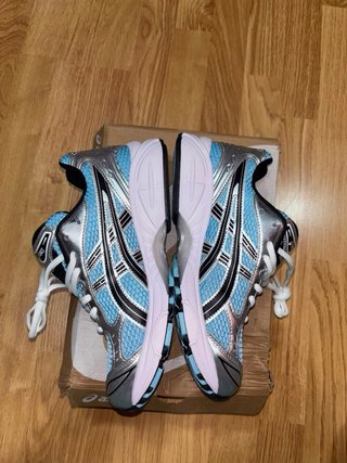 Asics Kayano 14 Zapatillas Running Azul Plata