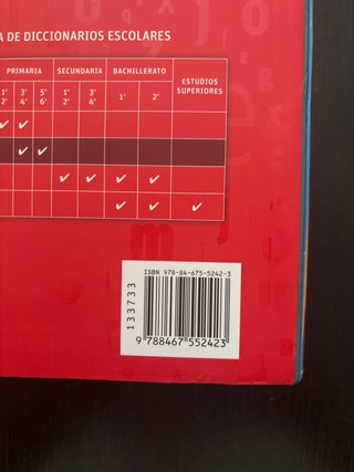 Diccionario Avanzado Primaria. Lengua española de segunda mano por
