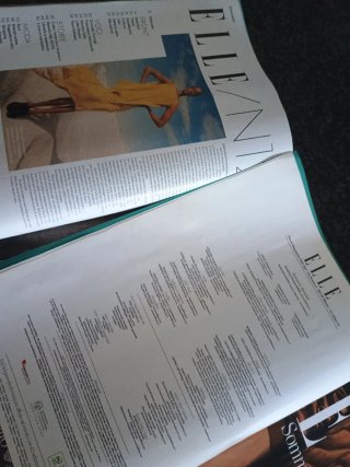 Due riviste  Elle Italia