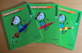 Libro de Lengua Castellana. 1º Primaria. Cruïlla