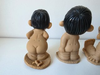 Lote de 4 figuras vintage años 70-80 marca Joimy