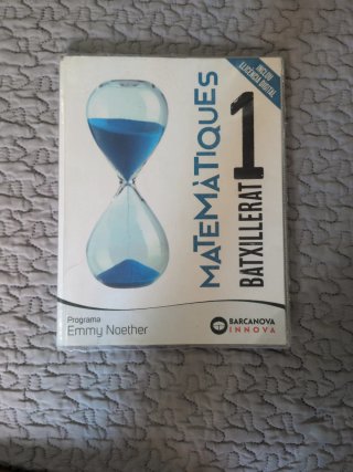 Matemàtiques 1 batxillerat