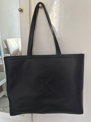 Bolso Tote Calvin Klein Negro