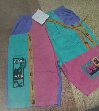 Bañador niño, años 80 multicolor