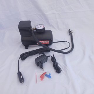 Compresor de aire 12V con manómetro
