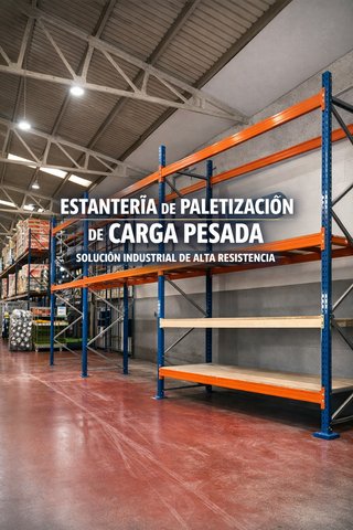 Estanterías de Paletización Carga Pesada -20%