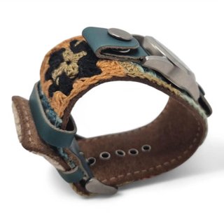 RELOJ FOSSIL T69430 VERDE CORRA DE PIEL