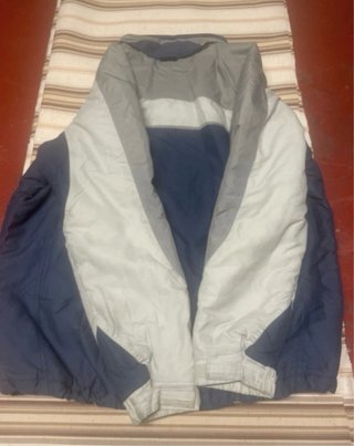 Chaqueta Columbia Invierno Azul y Gris