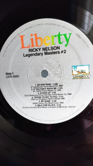🇪🇸 Ricky Nelson Doble LP vinilo Master Series 2#