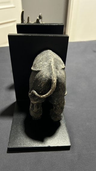 Sujetalibros Rinoceronte