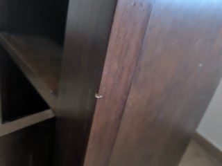 Mueble recibidor de madera